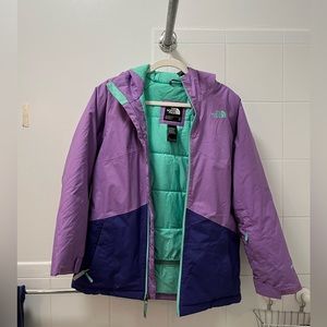 North face insulated winter coat